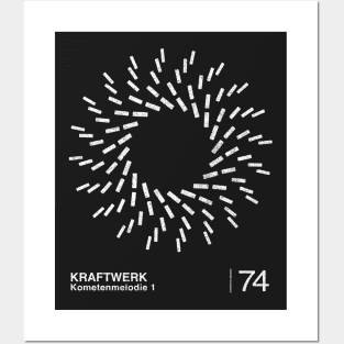 Kraftwerk / Minimalst Graphic Artwork Design Posters and Art